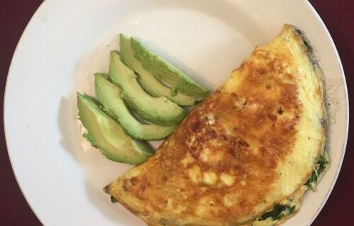 Potassium, Calcium Magnesium Rich Omelet